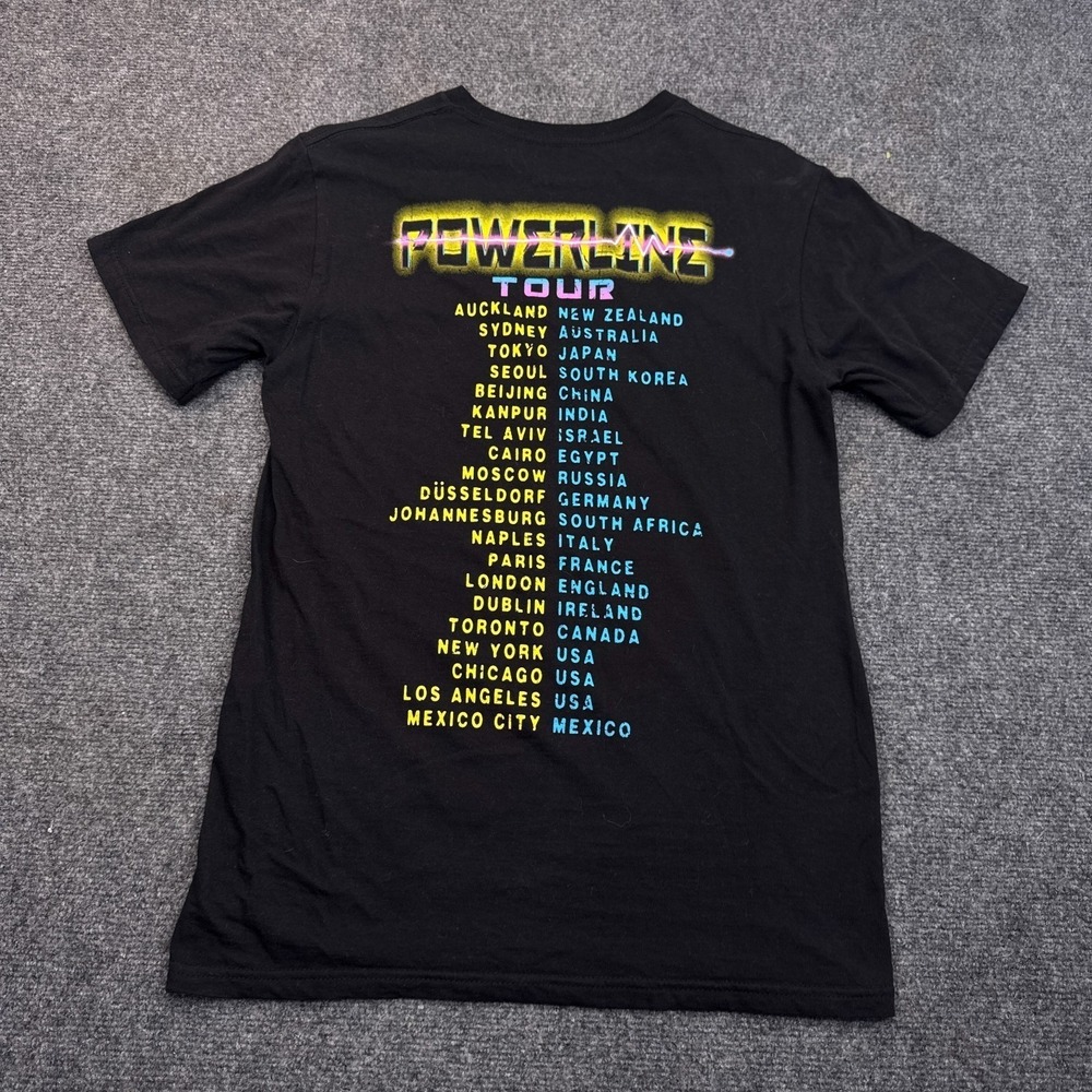 Disney A Goofy Movie Powerline T-shirt Adult Size Small Vintage Style Retro - Picture 2 of 9